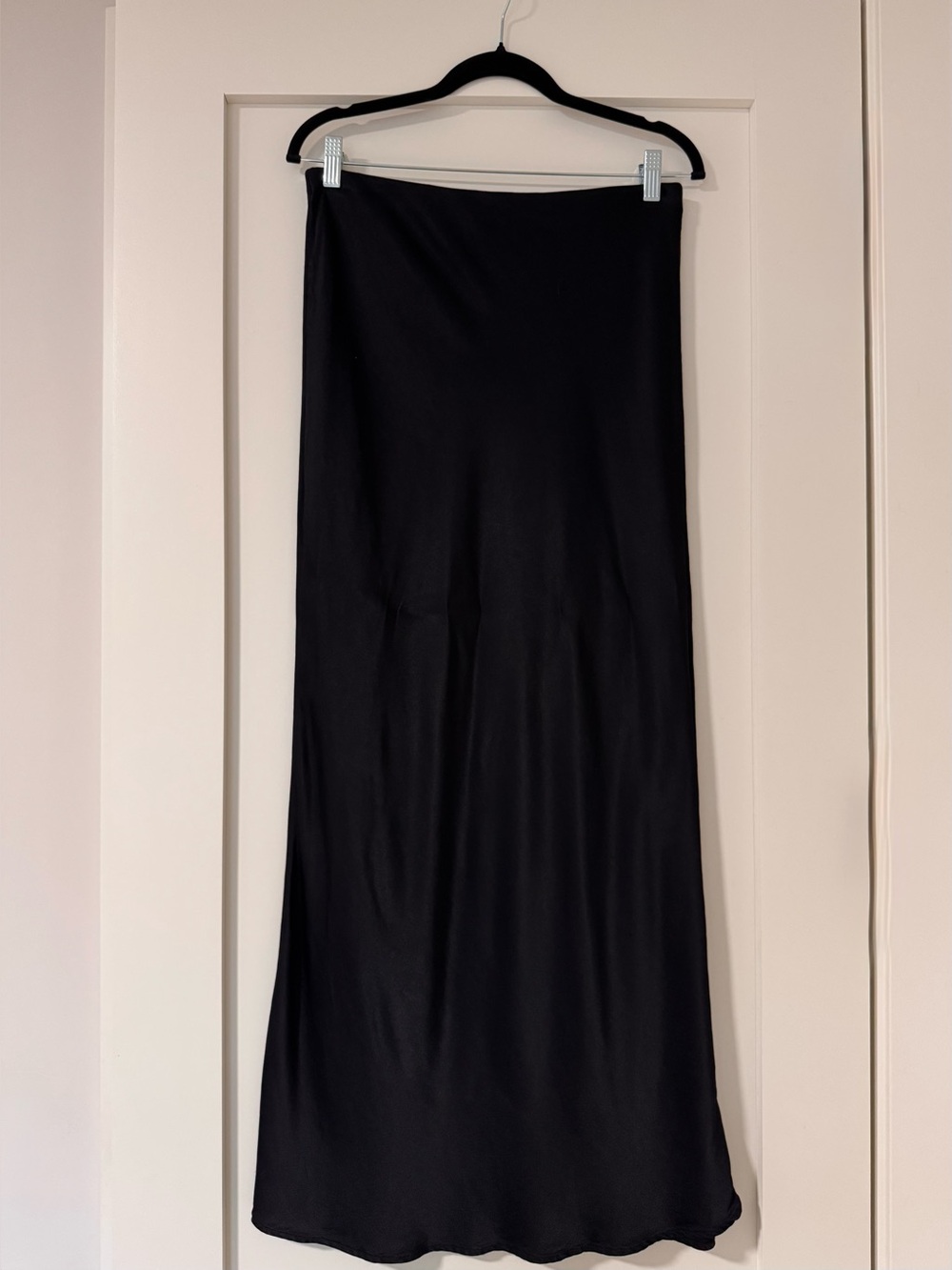 Anthropologie Satin Maxi Skirt - Picture 3 of 7
